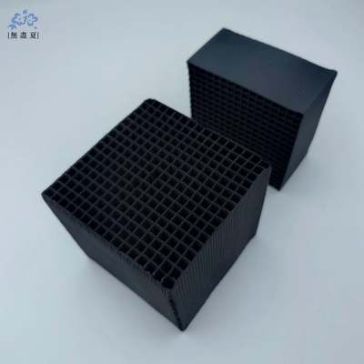 Good price 800mg/g Coal Based Honeycomb Activated Carbon For VOCs Removal In Industrial Processes online