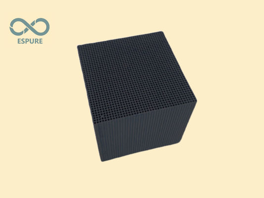 900mg/g Coal Based Activated Carbon Honeycomb For VOCs Removal 100*100*100mm